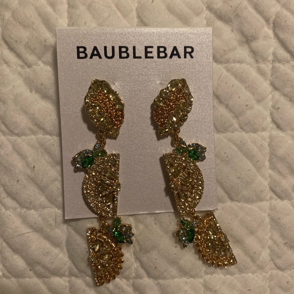 Baublebar lemon drop earrings